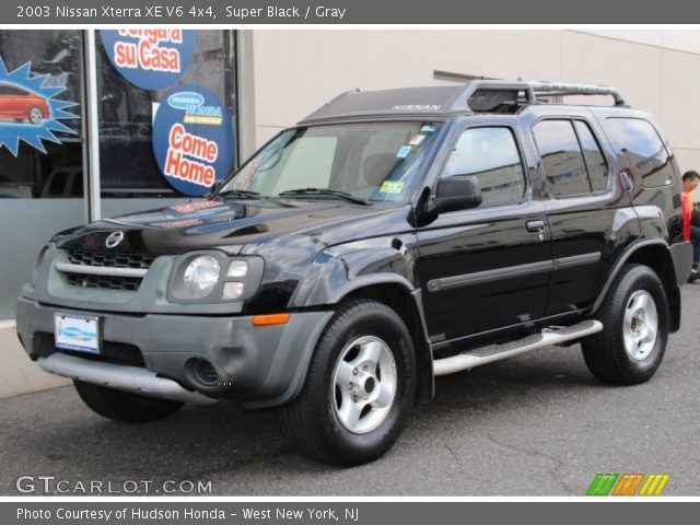 2003 Nissan Xterra XE V6 4x4 in Super Black