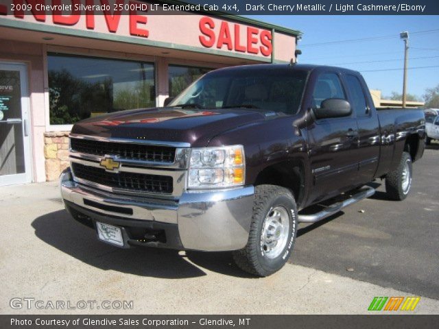 2009 Chevrolet Silverado 2500HD LT Extended Cab 4x4 in Dark Cherry Metallic