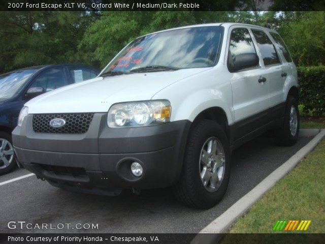2007 Ford Escape XLT V6 in Oxford White