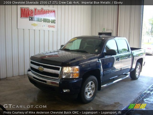 2009 Chevrolet Silverado 1500 LT Z71 Crew Cab 4x4 in Imperial Blue Metallic