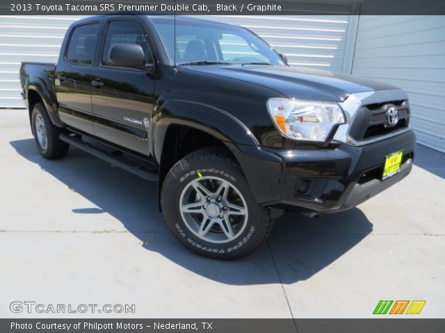 2013 Toyota Tacoma SR5 Prerunner Double Cab in Black