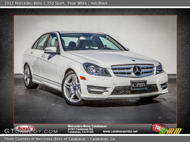 2013 Mercedes-Benz C 350 Sport in Polar White