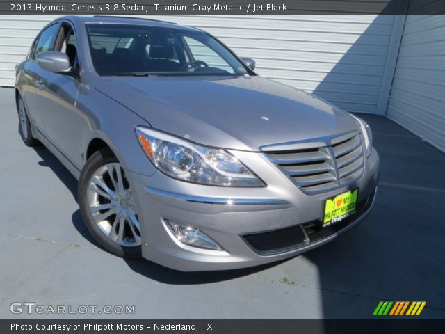 2013 Hyundai Genesis 3.8 Sedan in Titanium Gray Metallic