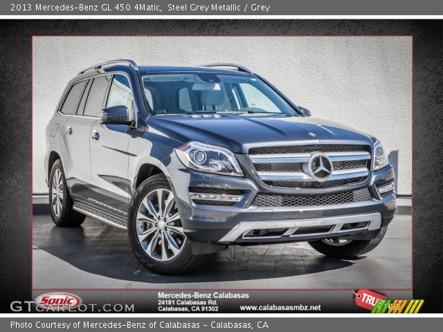 2013 Mercedes-Benz GL 450 4Matic in Steel Grey Metallic