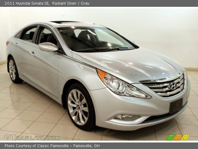 2011 Hyundai Sonata SE in Radiant Silver
