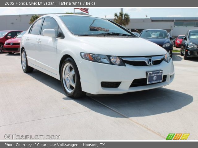 2009 Honda Civic LX Sedan in Taffeta White