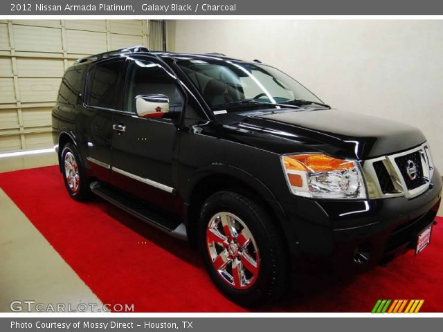 2012 Nissan Armada Platinum in Galaxy Black