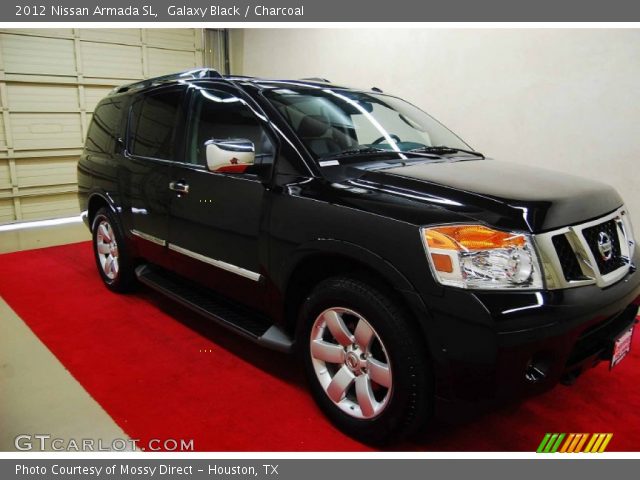2012 Nissan Armada SL in Galaxy Black