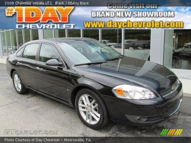 2008 Chevrolet Impala LTZ in Black