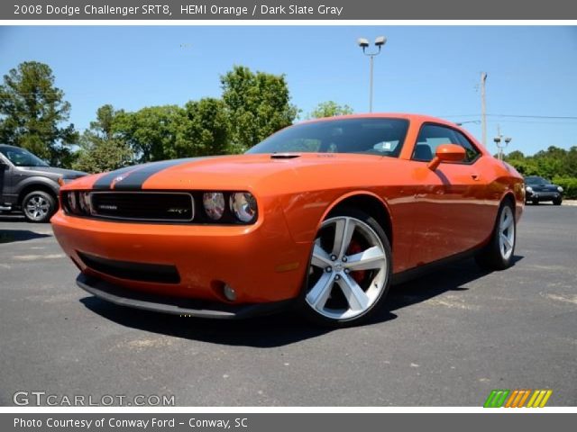 2008 Dodge Challenger SRT8 in HEMI Orange