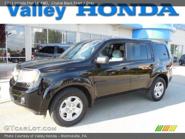 2011 Honda Pilot LX 4WD in Crystal Black Pearl