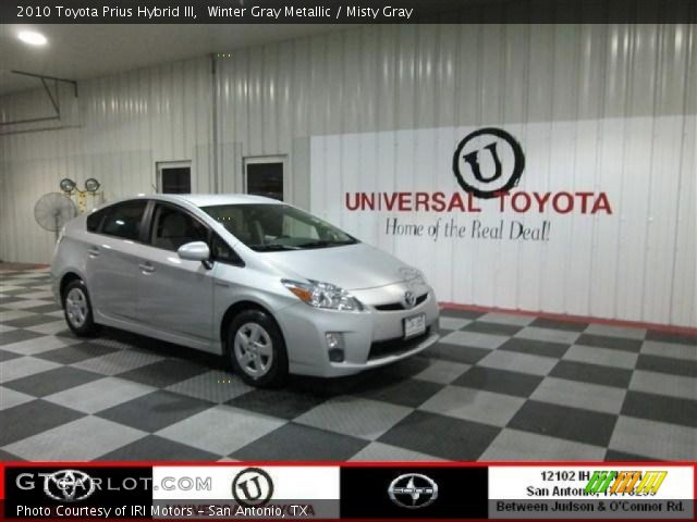 2010 Toyota Prius Hybrid III in Winter Gray Metallic