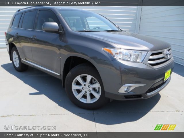 2013 Toyota Highlander SE in Magnetic Gray Metallic