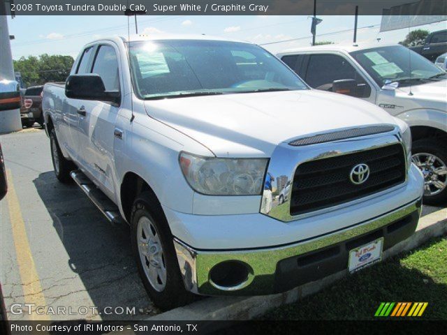 2008 Toyota Tundra Double Cab in Super White