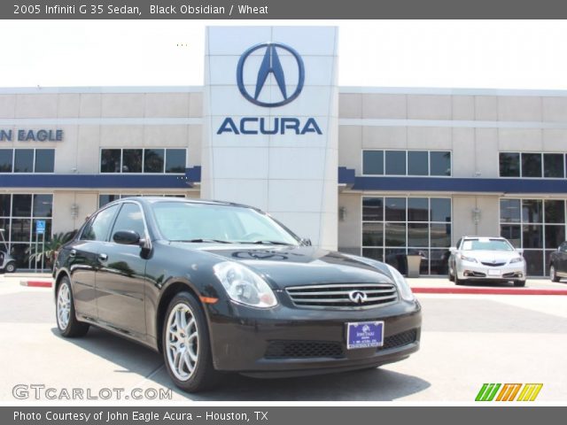 2005 Infiniti G 35 Sedan in Black Obsidian