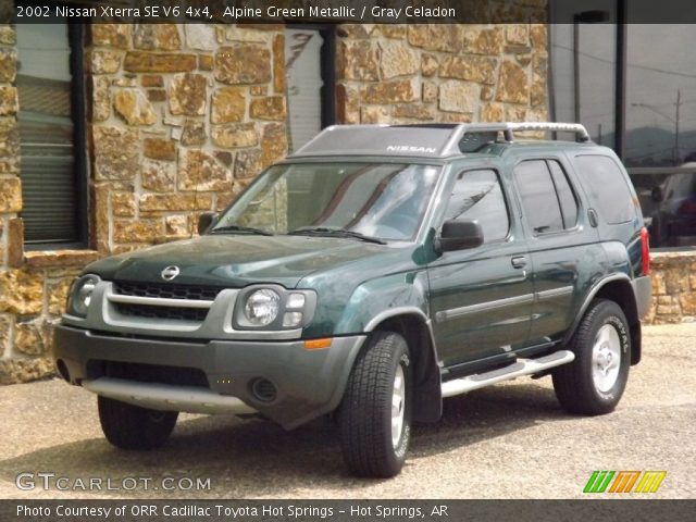 2002 Nissan Xterra SE V6 4x4 in Alpine Green Metallic
