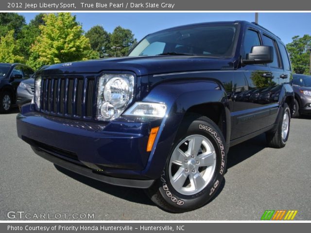 2012 Jeep Liberty Sport in True Blue Pearl