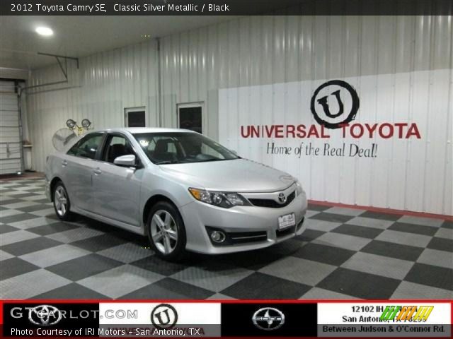 2012 Toyota Camry SE in Classic Silver Metallic