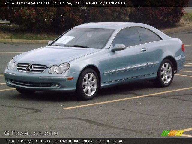 2004 Mercedes-Benz CLK 320 Coupe in Ice Blue Metallic