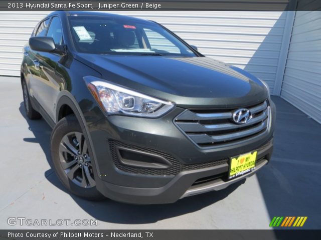 2013 Hyundai Santa Fe Sport in Juniper Green
