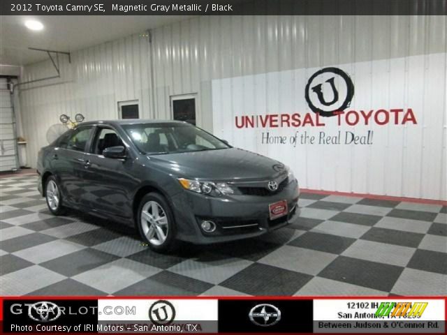 2012 Toyota Camry SE in Magnetic Gray Metallic