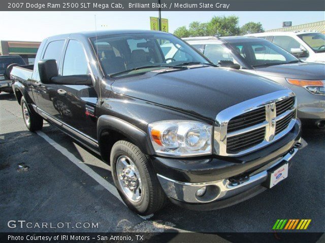 2007 Dodge Ram 2500 SLT Mega Cab in Brilliant Black