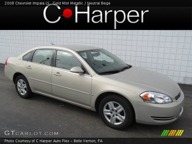 2008 Chevrolet Impala LS in Gold Mist Metallic