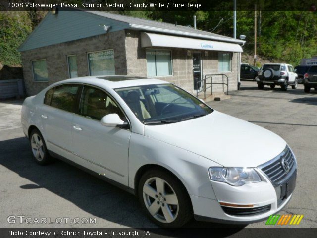 2008 Volkswagen Passat Komfort Sedan in Candy White
