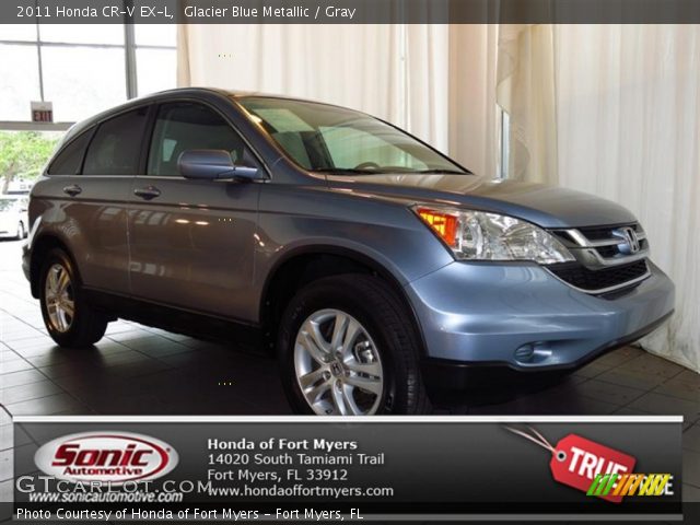 2011 Honda CR-V EX-L in Glacier Blue Metallic