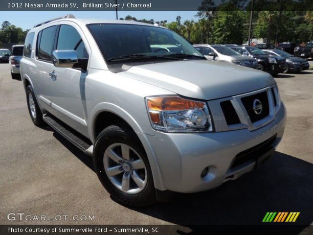 2012 Nissan Armada SV in Brilliant Silver