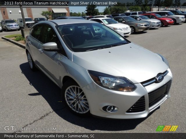 2013 Ford Focus Titanium Hatchback in Ingot Silver