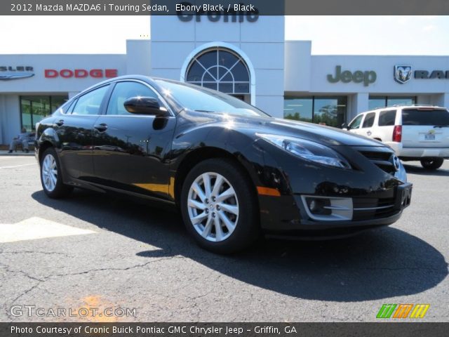 2012 Mazda MAZDA6 i Touring Sedan in Ebony Black