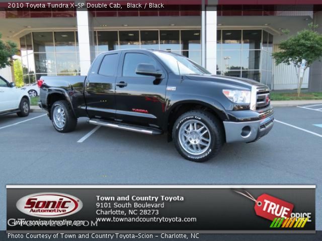 2010 Toyota Tundra X-SP Double Cab in Black