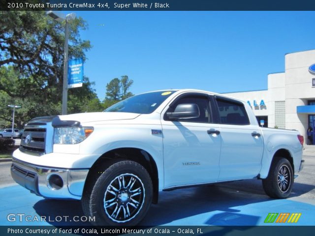 2010 Toyota Tundra CrewMax 4x4 in Super White