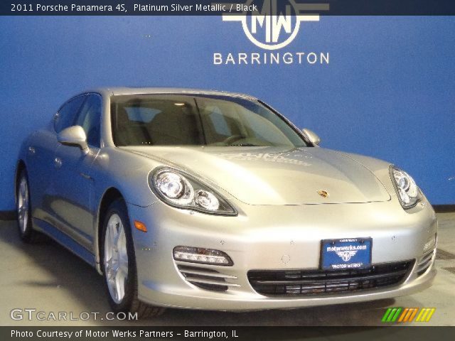 2011 Porsche Panamera 4S in Platinum Silver Metallic