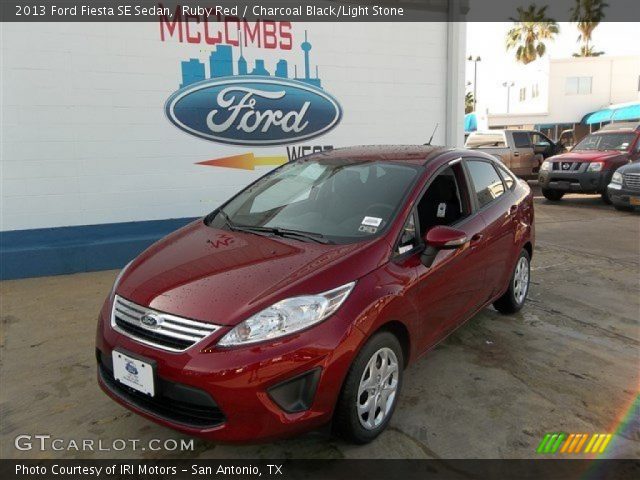 2013 Ford Fiesta SE Sedan in Ruby Red