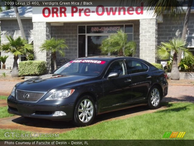 2009 Lexus LS 460 in Verdigris Green Mica