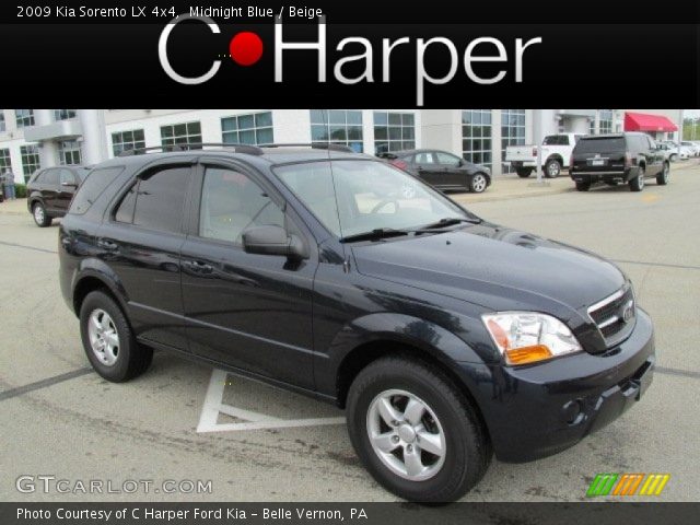 2009 Kia Sorento LX 4x4 in Midnight Blue