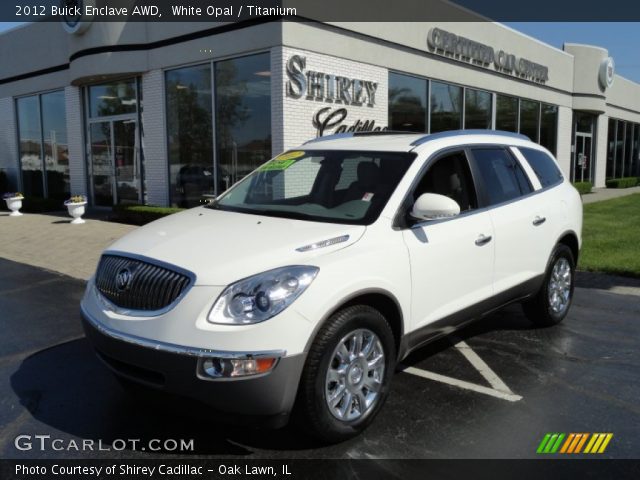 2012 Buick Enclave AWD in White Opal