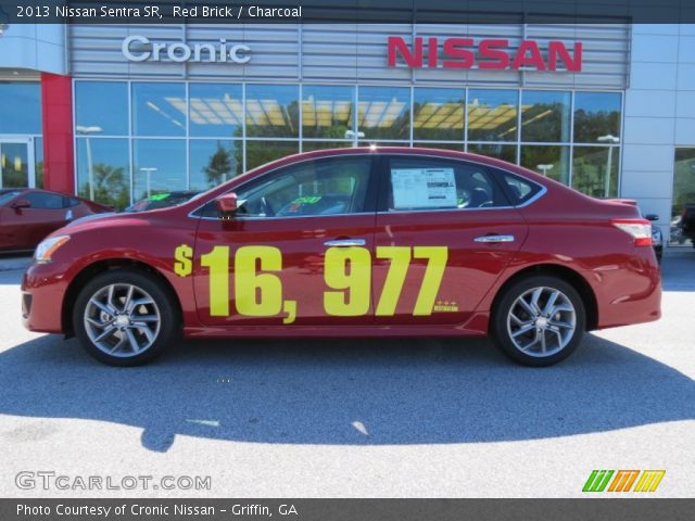 2013 Nissan Sentra SR in Red Brick