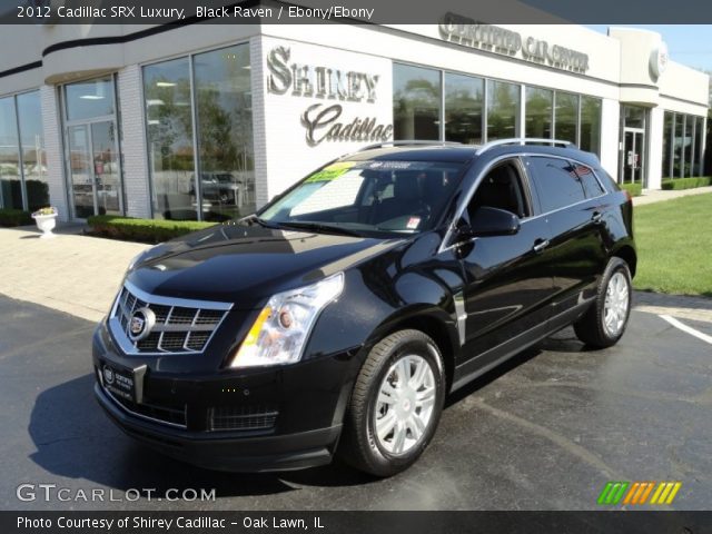 2012 Cadillac SRX Luxury in Black Raven