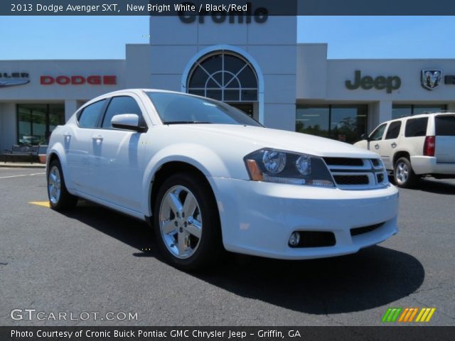 2013 Dodge Avenger SXT in New Bright White