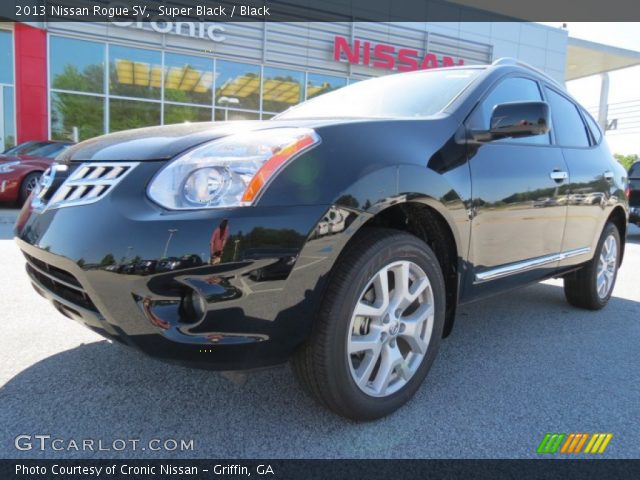 2013 Nissan Rogue SV in Super Black