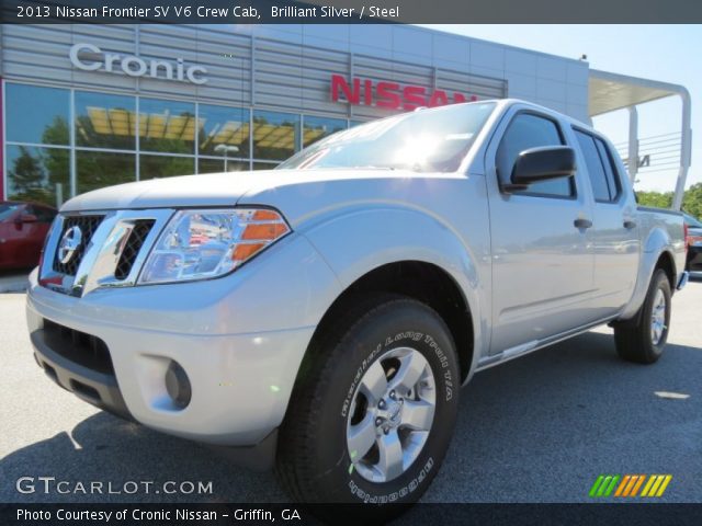 2013 Nissan Frontier SV V6 Crew Cab in Brilliant Silver