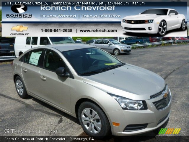 2013 Chevrolet Cruze LS in Champagne Silver Metallic