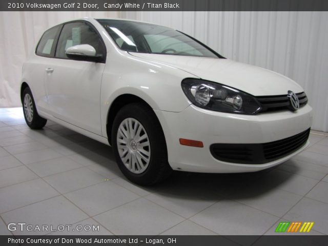 2010 Volkswagen Golf 2 Door in Candy White