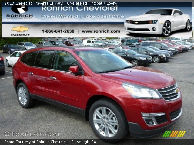 2013 Chevrolet Traverse LT AWD in Crystal Red Tintcoat