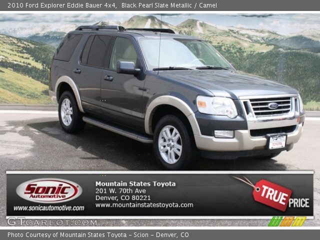 2010 Ford Explorer Eddie Bauer 4x4 in Black Pearl Slate Metallic