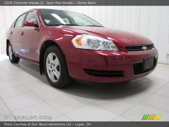 2006 Chevrolet Impala LS in Sport Red Metallic