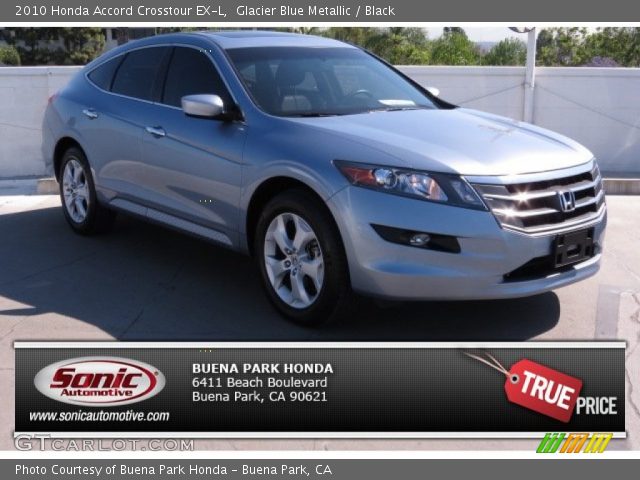 2010 Honda Accord Crosstour EX-L in Glacier Blue Metallic